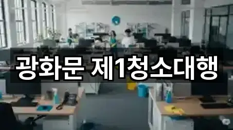 송월동 청소업체 비교 5곳