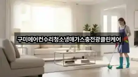 구미에어컨수리청소냉매가스충전광클린케어