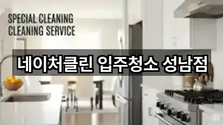 네이처클린 입주청소 성남점