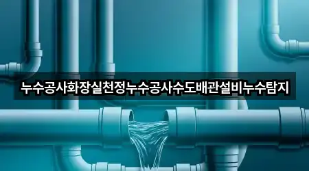 빠르게 연결: 경기 철산동 누수 공사 5곳