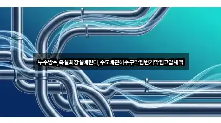 누수방수,욕실화장실베란다,수도배관하수구막힘변기막힘고압세척