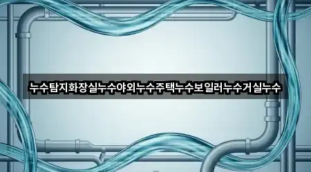 누수탐지화장실누수야외누수주택누수보일러누수거실누수
