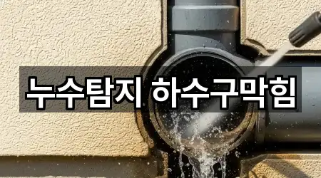 누수탐지 하수구막힘
