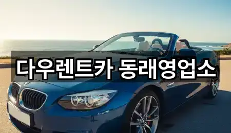 다우렌트카 동래영업소