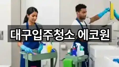 연락 한 번에: 대구광역시 화원읍 입주청소 5곳