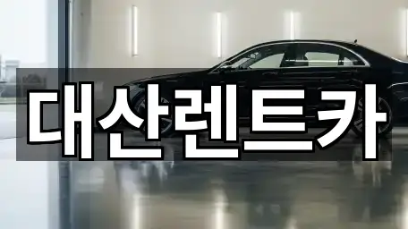 충청남도 대산읍 렌트카 한 번에 보기 2곳