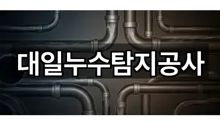 대일누수탐지공사