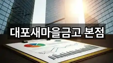 대포새마을금고 본점