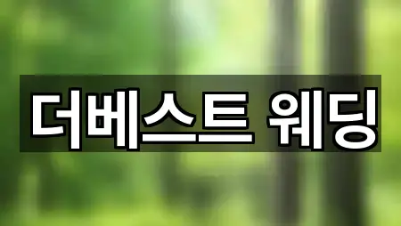 광주 동구 충장로1가 웨딩컨설팅 빠른 비교 5곳