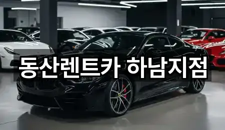 동산렌트카 하남지점