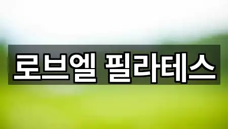 로브엘 필라테스