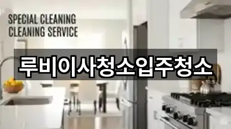 안양시 만안구 석수동 입주청소 5곳 주소 모아보기