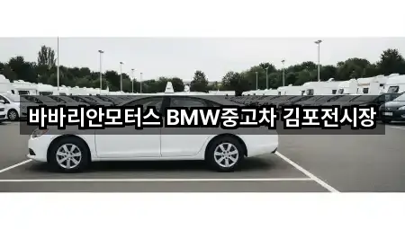 바바리안모터스 BMW중고차 김포전시장