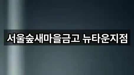 구글지도 | 서울 상왕십리동 대출 5곳
