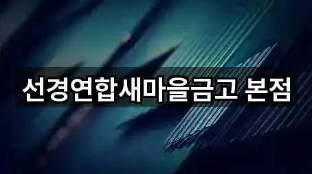 선경연합새마을금고 본점