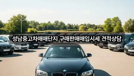 성남중고차매매단지 구매판매매입시세 견적상담