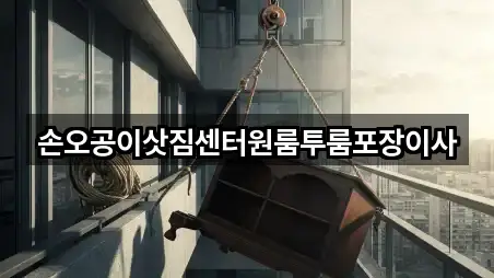 손오공이삿짐센터원룸투룸포장이사