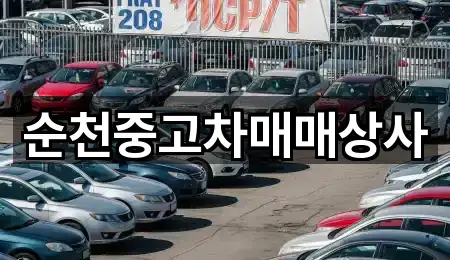 순천중고차매매상사