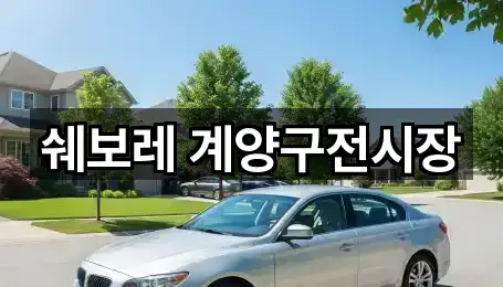 쉐보레 계양구전시장