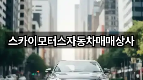 [주소] 용인 기흥구 중고차 5곳