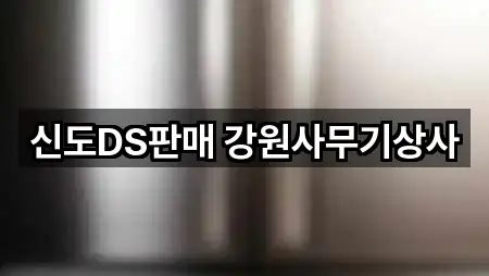 신도DS판매 강원사무기상사