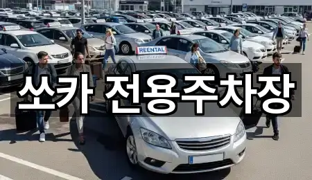 쏘카 전용주차장