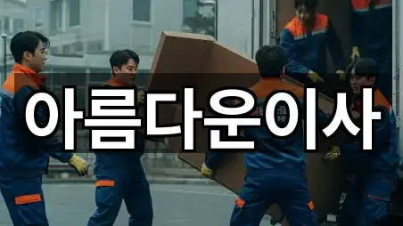 부천 오정구 포장이사 5곳 퀵 리스트