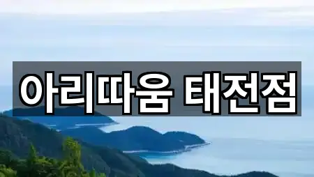 아리따움 태전점