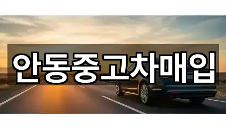 안동중고차매입
