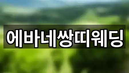 에바네쌍띠웨딩