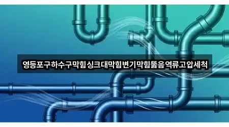 영등포구하수구막힘싱크대막힘변기막힘뚫음역류고압세척
