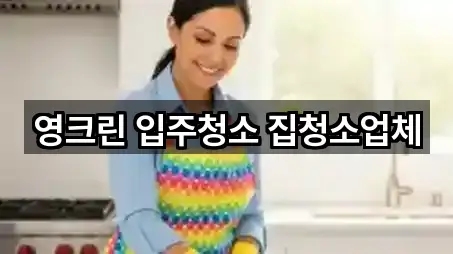 영크린 입주청소 집청소업체