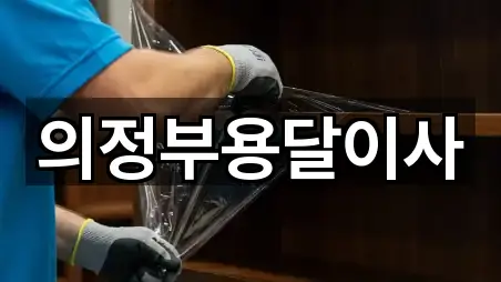 의정부용달이사