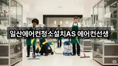 일산에어컨청소설치AS 에어컨선생