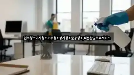 입주청소이사청소거주청소상가청소준공청소,피톤살균무료서비스