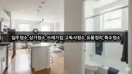 입주청소,상가청소,쓰레기집,고독사청소,유품정리,특수청소