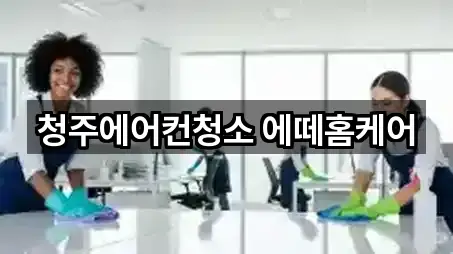 예약 가능한 충청북도 청주 서원구 죽림동 청소업체 5곳