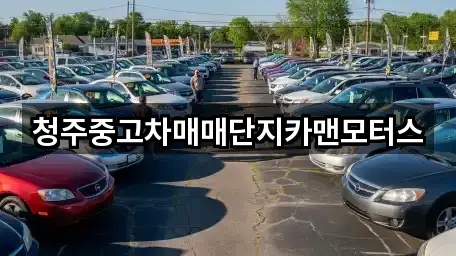 청주중고차매매단지카맨모터스