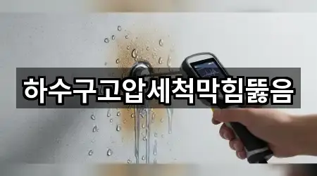 하수구고압세척막힘뚫음