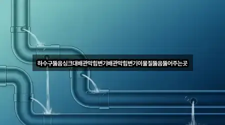 하수구뚫음싱크대배관막힘변기배관막힘변기이물질뚫음뚫어주는곳