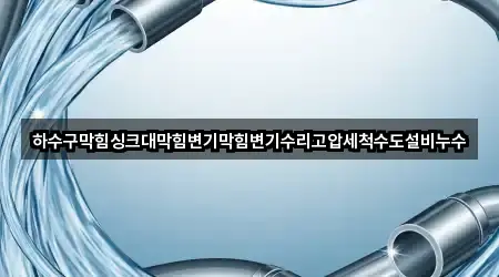 화성시 장지동 싱크대막힘 사진/정보 5건