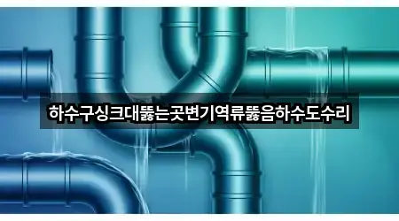 하수구싱크대뚫는곳변기역류뚫음하수도수리