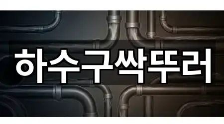 하수구싹뚜러
