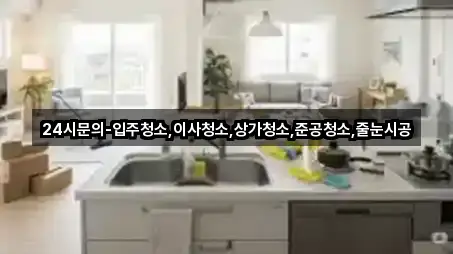 4곳 경기 광명시 상가청소 위치·연락처