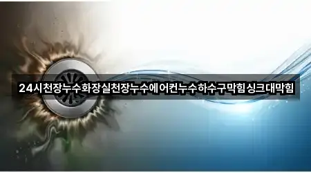 24시천장누수화장실천장누수에어컨누수하수구막힘싱크대막힘