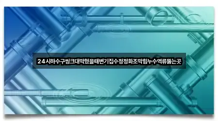 2곳 인천광역시 자월면 하수구 역류 업데이트