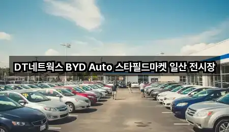 DT네트웍스 BYD Auto 스타필드마켓 일산 전시장